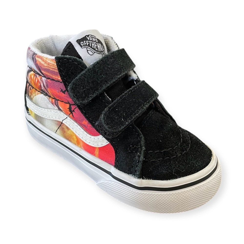 VANS Sk8-Mid Reissue V Shark Sunset Toddler size 6.5